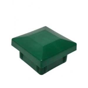 Тапа за кол 50х50 зелена 6005